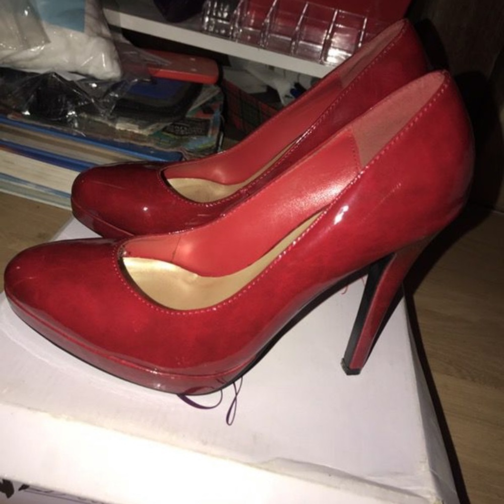 Ruby Red Heels - image 1